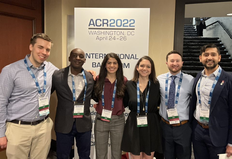 IU Radiology residents attend the 2022 ACR Meeting in Washington